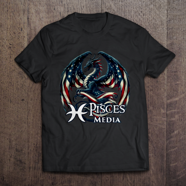 Pisces Media Patriotic Dragon